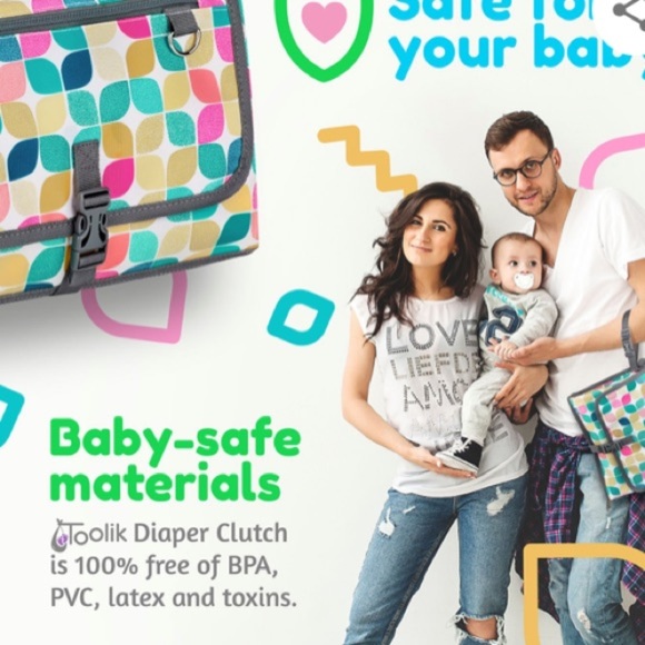 Toolik portable baby diaper changing station case - Picture 4 of 15